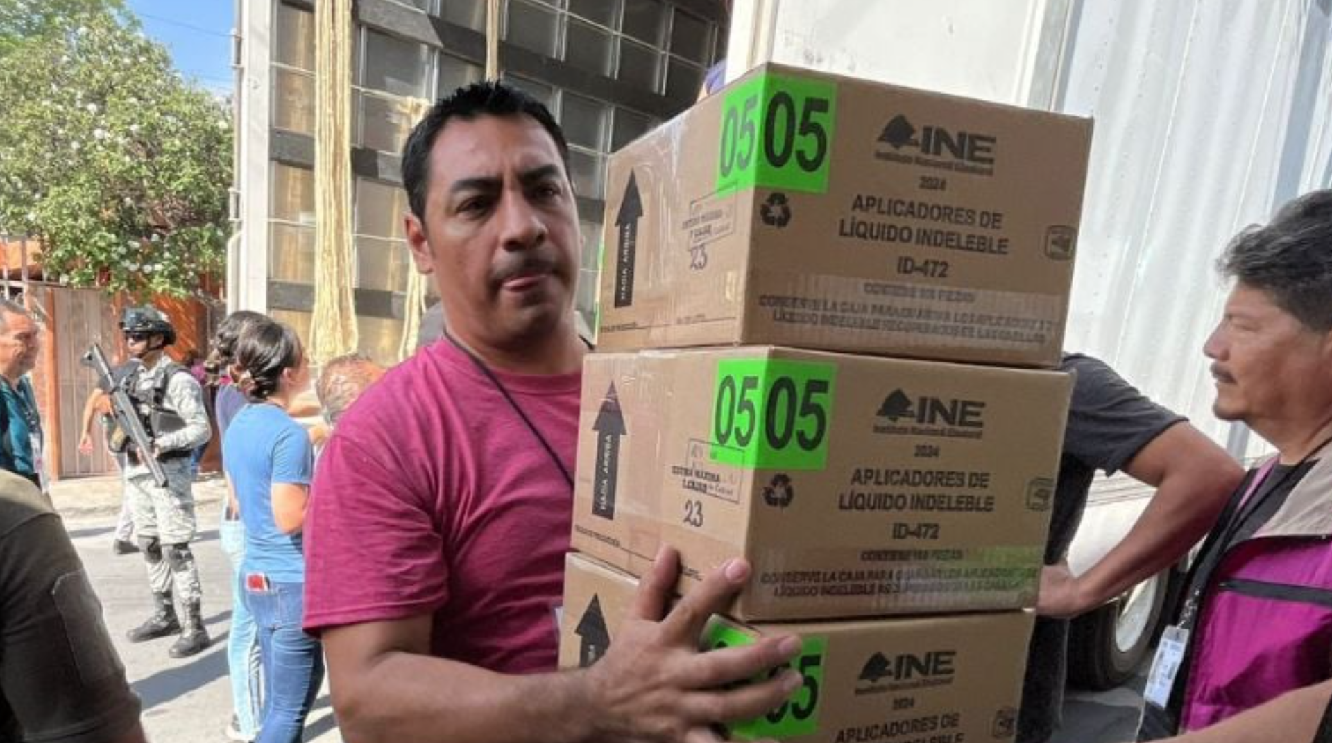 Más de 14 millones de boletas electorales llegaron a Nuevo León